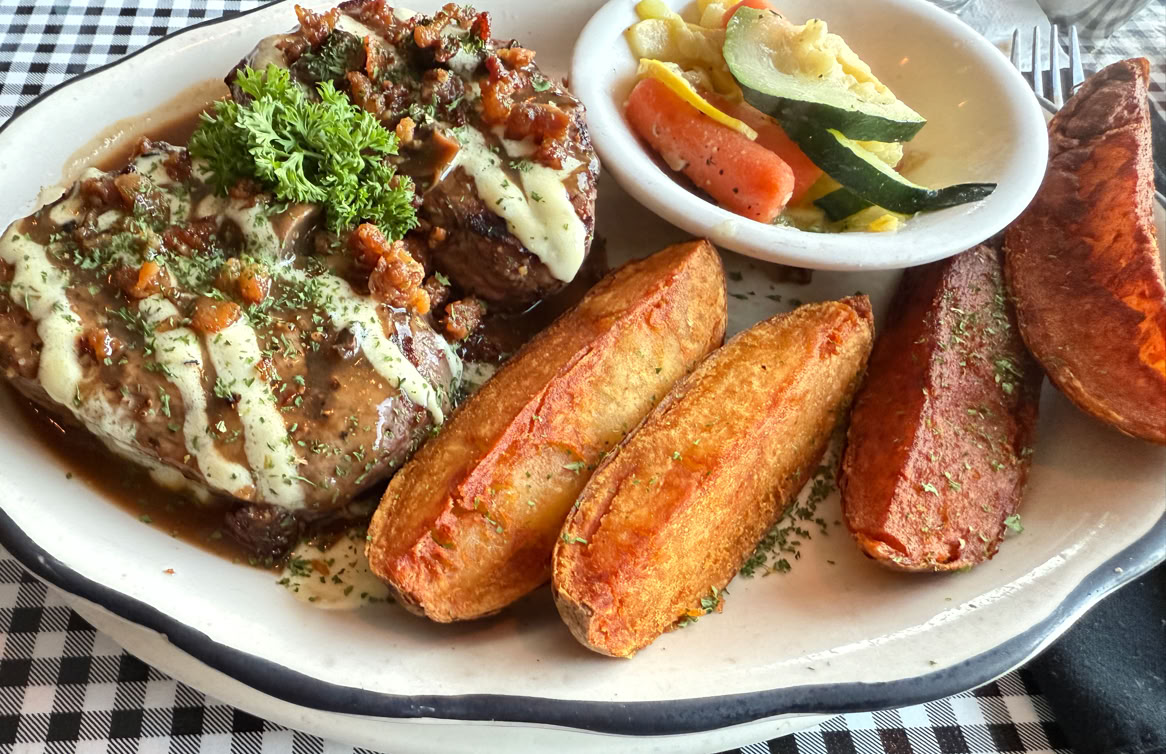 Tournados of beef